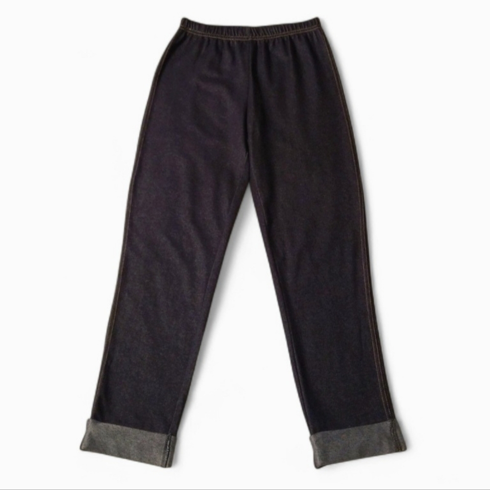 NEW Dark Washed Denim-Look Leggings